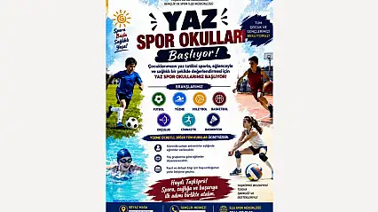 Taşköprü'de Yaz Spor Okulları Başlıyor