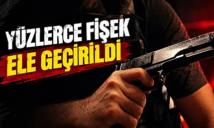 14 Silah Ve Yüzlerce Fişek Ele Geçirildi