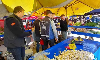 Bolu'da Pazarda Fiyat Ve Tartı Denetimi
