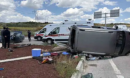 Çorum'daki trafik kazasında ağır yaralanan sürücü öldü