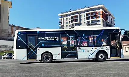 Elektrikli Otobüs İçin Test Sürüşü Başladı