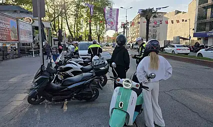 Ereğli'de Motosiklet Denetimi