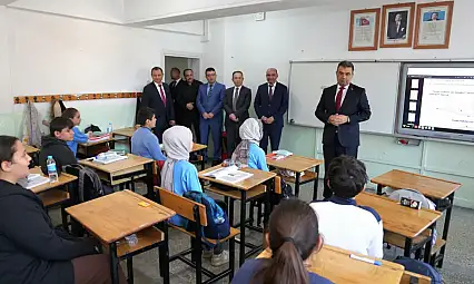 Hasan Gümüş, Fatih İlkokulu Ve Ortaokulunu Ziyaret Etti