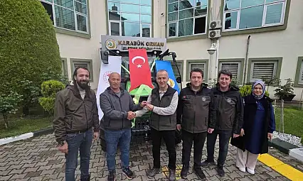 Karabük'te ORKÖY Desteğiyle İlk Traktör Teslim Edildi