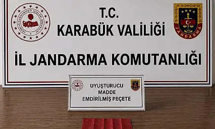 Karabük'te uyuşturucu ve kaçak tütün operasyonu