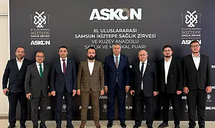 Kastamonu ASKON Heyeti Sağlık Zirvesine Katıldı