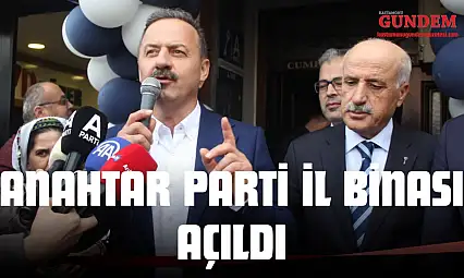 Kastamonu'da Anahtar Parti İl Binası Açıldı