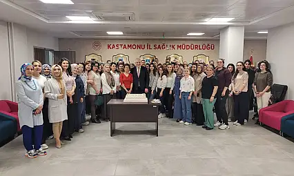 Kastamonu'da Hemşireler Haftası Coşkuyla Kutlandı