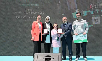 Kastamonulu Öğrenci Türkiye Üçüncüsü Oldu
