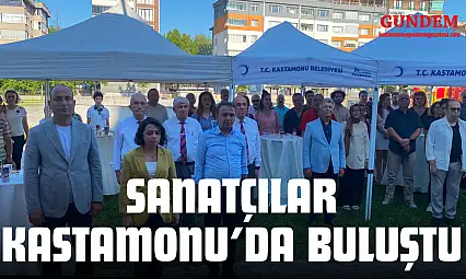 Sanatçılar Kastamonu'da Buluştu, Eserler Sergilendi