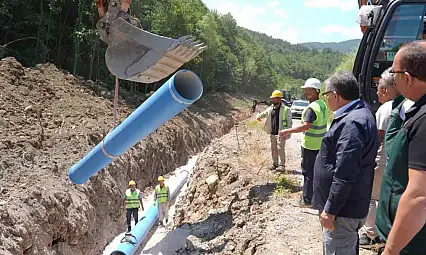 Sinop'ta 33 köyün içme suyu problemine kalıcı çözüm
