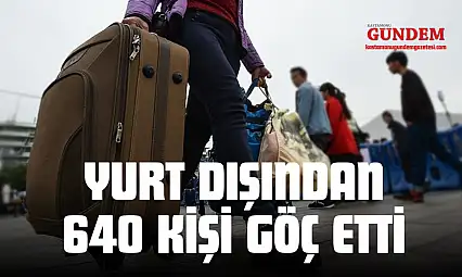 Yurt Dışından 640 Kişi Göç Etti
