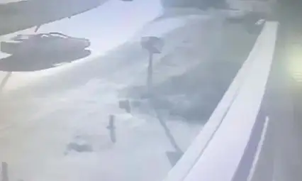 Zonguldak'ta 6 Kişinin Yaralandığı Kaza Güvenlik Kamerasına Yansıdı