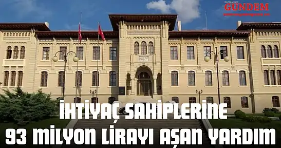 Kastamonu'da İhtiyaç Sahiplerine 93 Milyon Lirayı Aşan Yardım