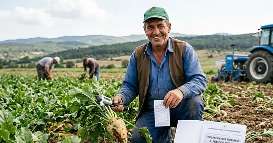Pancar Üreticisine 2 Milyar 768 Milyon TL'lik Dev Destek!
