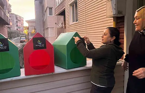 'Küçük dostlarımızı unutmayalım' Dediler, Mahallelere Kulübe Yerleştirdiler