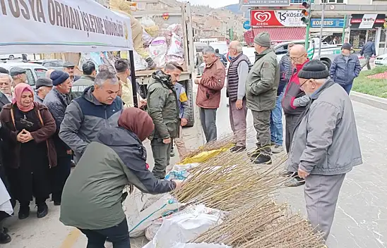 15 Bin Adet Fidan Dağıtıldı