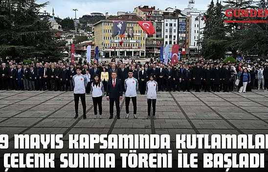 19 Mayıs Kapsamında Kutlamalar Çelenk Sunma Töreni İle Başladı