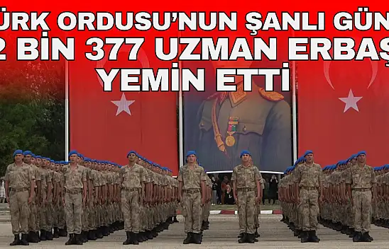 2 Bin 377 Uzman Erbaş Yemin Etti