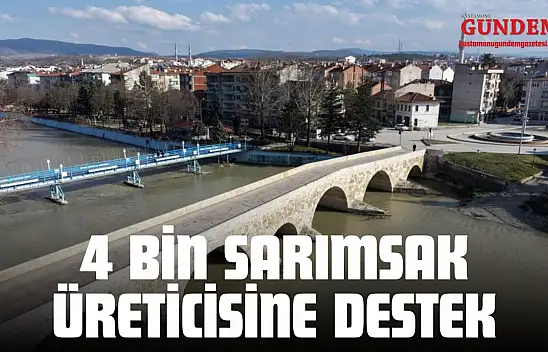 4 Bin Sarımsak Üreticisine Destek