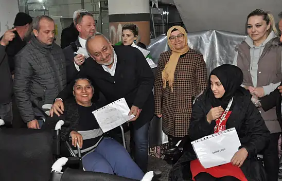 40 Tekerlekli Sandalyenin Dağıtımı Yapıldı