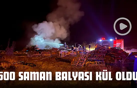 500 Saman Balyası Kül Oldu