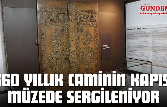 660 Yıllık Caminin Kapısı Müzede Sergileniyor