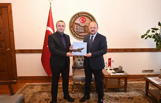 AA Samsun Bölge Müdürü Demir, Vali Dallı'yı Ziyaret Etti