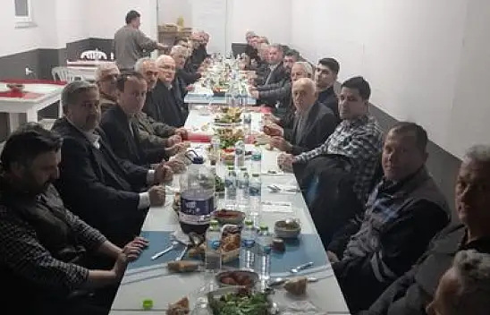 Abana muhtarları iftarda buluştu