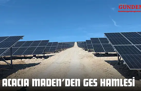 Acacıa Maden'den GES Hamlesi