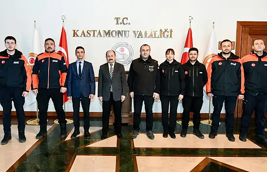 AFAD'dan Vali Vekili Ergün'e Deprem Haftası Ziyareti