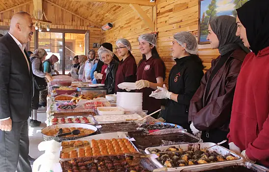 Ağlı'da Dayanışma Kermesi Açıldı