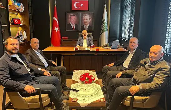 Ağlı'da İş İnsanlarından Belediye Başkanı Ergin'e Ziyaret