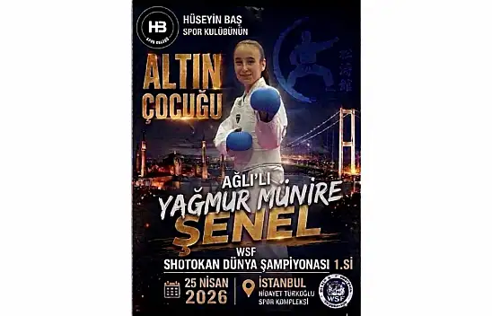 Ağlı'nın Gururu Yağmur Münire Şenel Dünya Şampiyonu Oldu