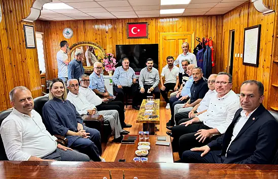 AK Parti Kastamonu Heyetinden Pınarbaşı Belediyesi'ne Ziyaret