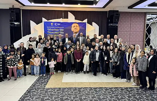 AK Parti Kastamonu İl Başkanlığı'ndan 500 Kişilik Gönül Sofrası İftar Programı