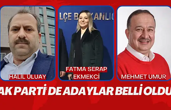 AK Parti'nin Kastamonu adayları belli oldu