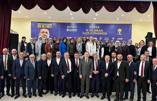 AK Parti Tosya 8'inci Olağan İlçe Kongresi Yapıldı