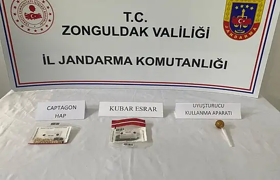 Alaplı'da Uyuşturucu Operasyonu
