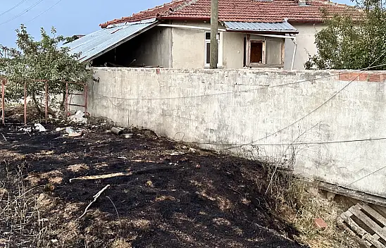 Alevlere Teslim Olan 25 Dönümlük Arpa Tarlası Küle Döndü