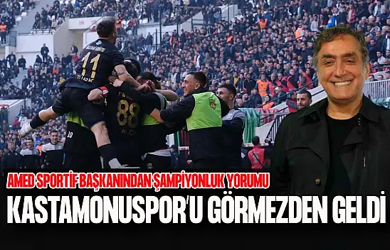 Amed Sportif Başkanı Elaldı, Kastamonuspor'u Görmezden Geldi!