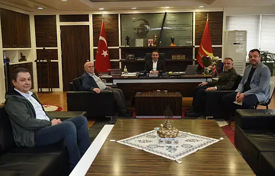 Anadolu Hastanesi'nden Başkan Baltacı'ya Ziyaret