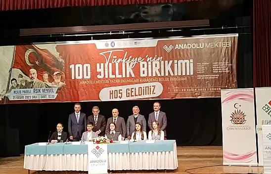 Anadolu Mektebi Yazar Okumaları Etkinlikleri Sürüyor