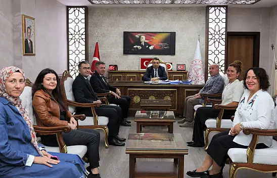 APL Erasmus Proje Ekibinden Hasan Gümüş'e Ziyaret
