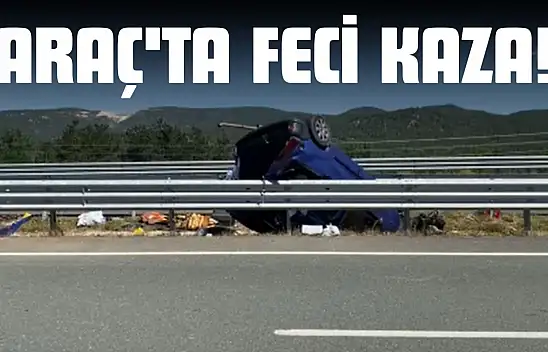 Araç'ta Feci Kaza 3 Yaralı