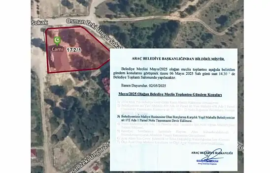 Araç'ta Tartışma Yaratacak Arsa Satışı