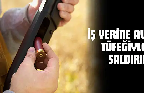 Kastamonu'da İş Yerine Av Tüfeğiyle Saldırı!