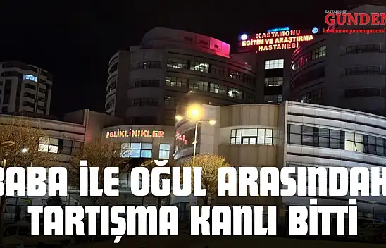 Baba ile Oğul Arasındaki Tartışma Kanlı Bitti