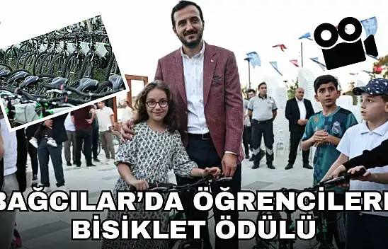 Bağcılar'da Öğrencilere Bisiklet Ödülü
