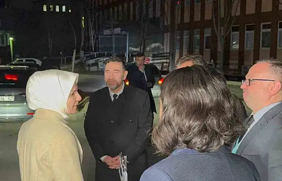 Bakan Mahinur Özdemir Göktaş, Otel Yangınında Yaralananları Ziyaret Etti